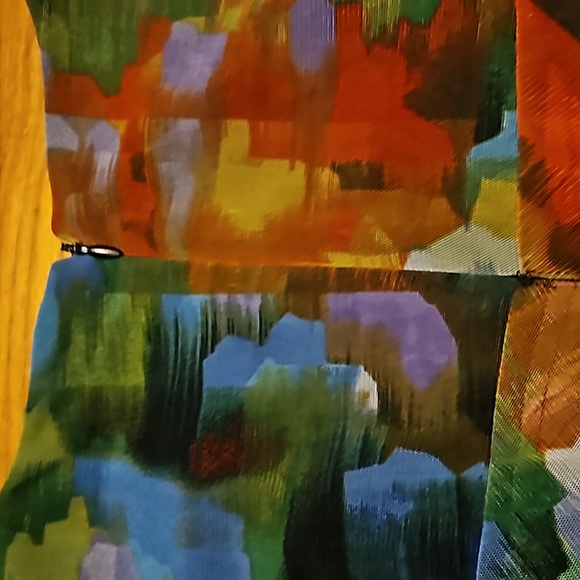 London Times Size 10 Floral Chiffon Dress - Picture 9 of 9